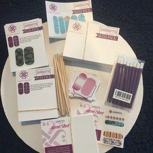 Jamberry card set with tools